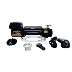 Wyciągarka elektryczna Kangaroowinch K12000 Performance Series 12V bez liny z prowadnicą ślizgową